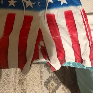 Hollister Red, White, and Blue Kids Shorts